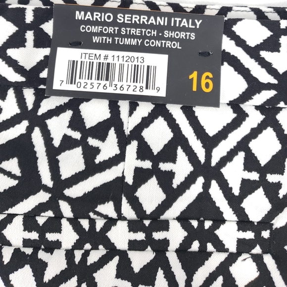 Mario Serrani Italy Shorts Size 16 NWT - Picture 5 of 6